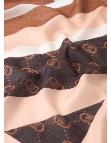 Foulard con stampa Check Liu.jo Better 2F5072T0300