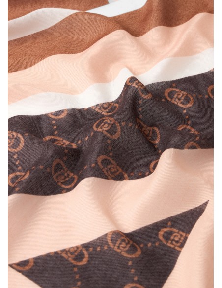 Foulard con stampa Check Liu.jo Better 2F5072T0300