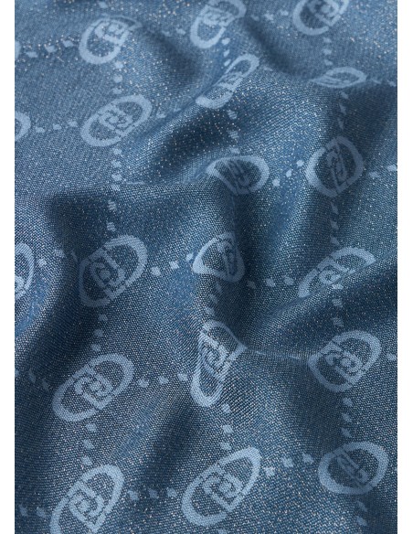 Foulard con logo Monogram Jacquard Liu.jo 2F5040T0300