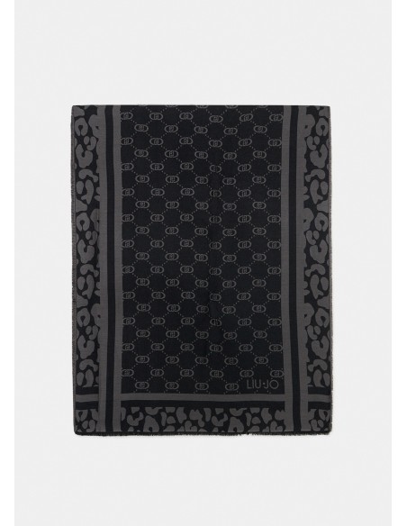 Foulard con logo Monogram Jacquard Liu.jo 2F5040T0300