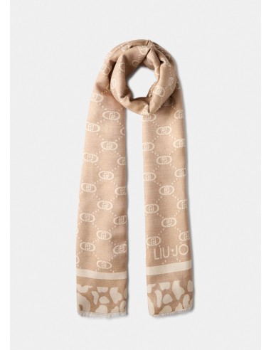 Foulard con logo Monogram Jacquard Liu.jo...