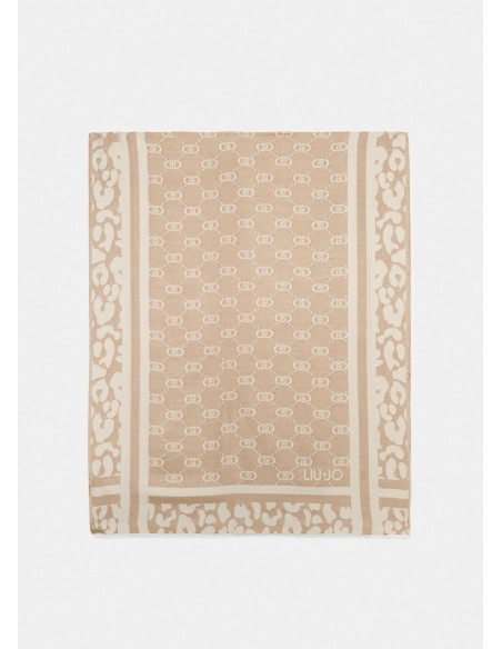 Foulard con logo Monogram Jacquard Liu.jo 2F5040T0300