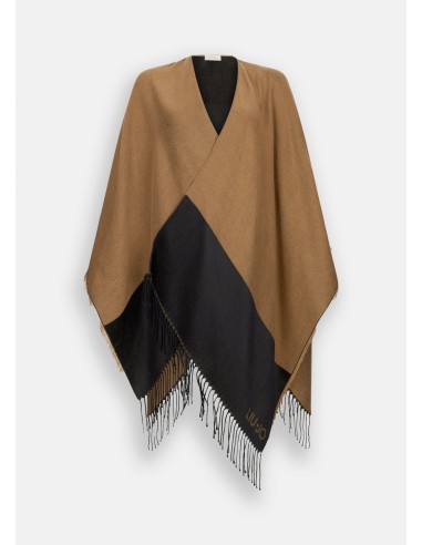 Poncho con logo e frange Liu.jo 2F5031T0300