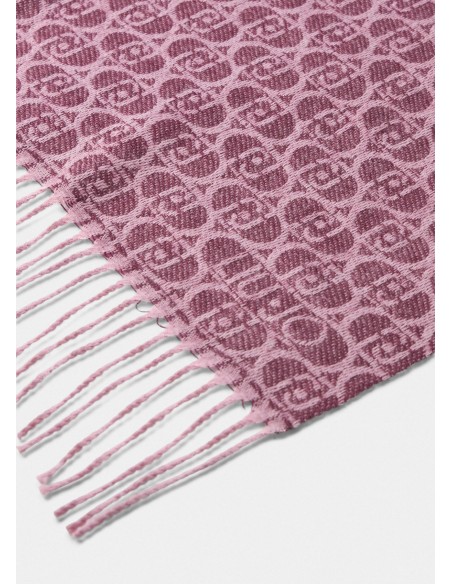 Sciarpa con logo monogram Liu.jo 2F5018T0300
