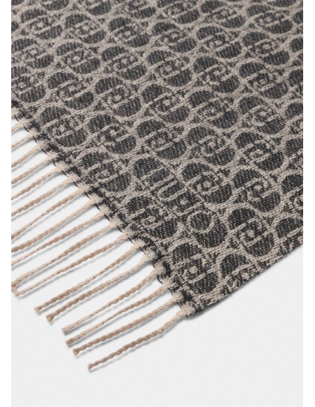 Sciarpa con logo monogram Liu.jo 2F5018T0300