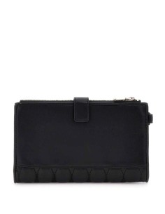 Portafoglio trapuntato Valla Guess nero QG8122157 2