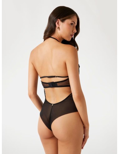 Body Nancy con ricamo nero Guess O5BM19K1730