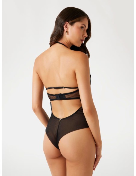 Body Nancy con ricamo nero Guess O5BM19K1730