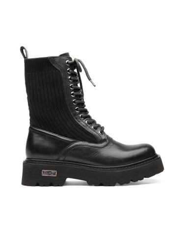 Stivali Cult Slash mid w leather neri CLW458800