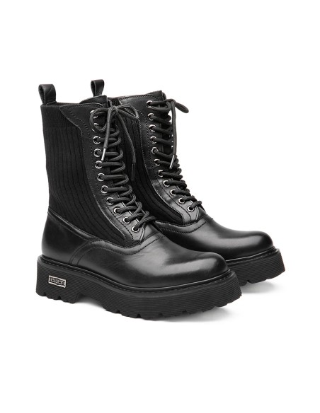 Stivali Cult Slash mid w leather neri CLW458800