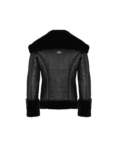 Giacca montone Aviator Cult nera CLC305600