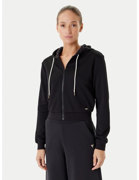 Felpa con logo 4G e fiori...