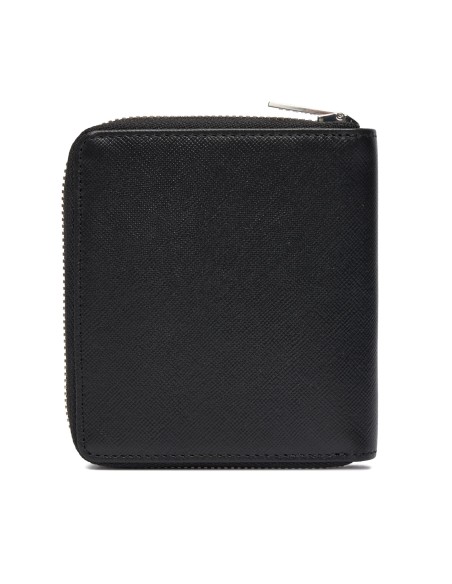 Portafoglio uomo con zip Guess nero SMMASLLEA02