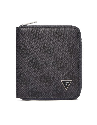 Portafoglio uomo con zip con logo 4G Guess...