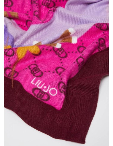 Foulard Floreale Liu.jo fuxia 2F4097T0300