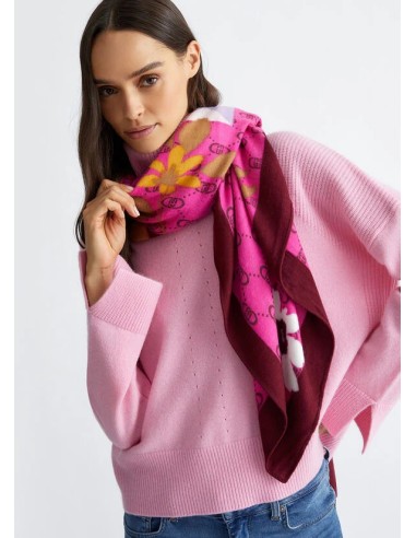 Foulard Floreale Liu.jo fuxia 2F4097T0300