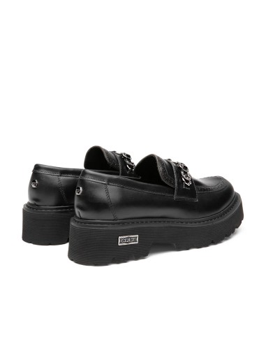 Mocassini in pelle nera Cult CLW458200