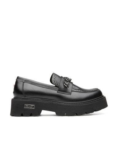 Mocassini in pelle nera Cult CLW458200