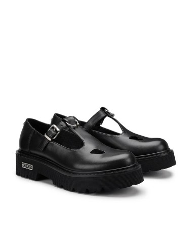 Mocassino in pelle nera Cult CLW421600