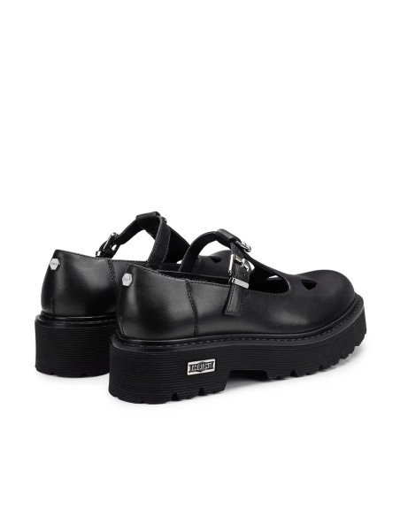 Mocassino in pelle nera Cult CLW421600