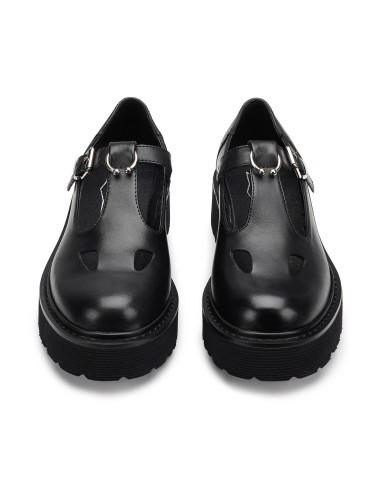 Mocassino in pelle nera Cult CLW421600
