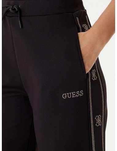 Pantaloni a gamba larga Octavia Guess Neri...