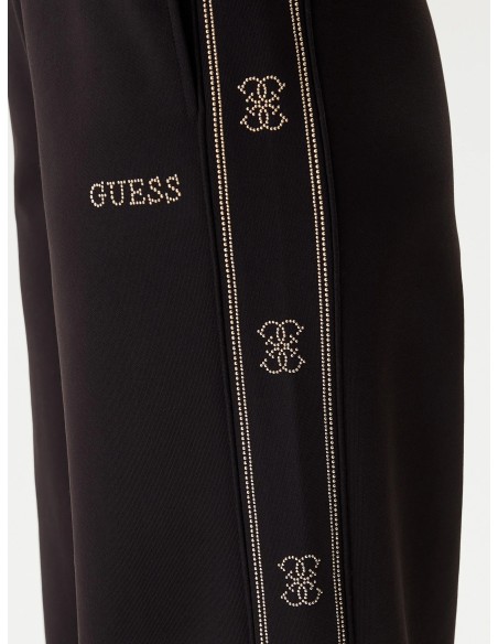 Pantaloni a gamba larga Octavia Guess Neri V5BB12KCX22