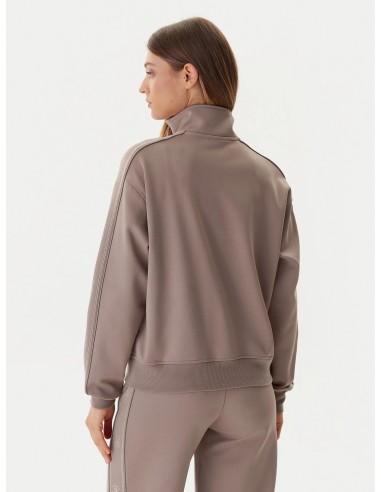 Felpa con zip intera e collo alto Octavia Guess...