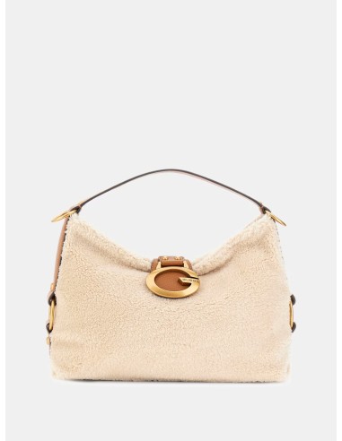 Borsa a spalla Camden in pelliccia sintetica Guess WB930818