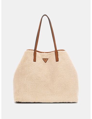 Borsa Shopper Victtoria in pelliccia sintetica...