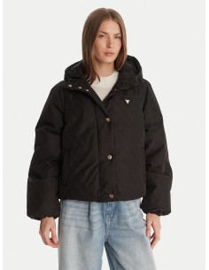 Giubbino con logo 4G Guess nero V5BL07WGLW2