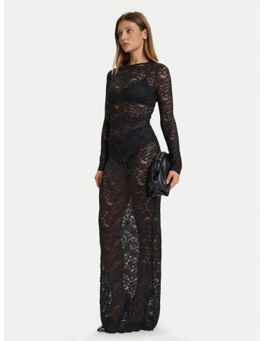 Abito da sera con ricamo Guess nero O5BK01K1820