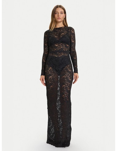 Abito da sera con ricamo Guess nero O5BK01K1820