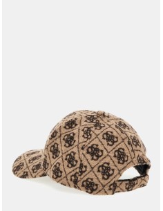 Cappello con visiera con logo 4G Guess Latte AW5186POL03 2