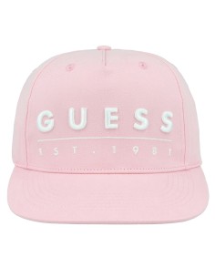 Cappello con visiera baseball Guess rosa AM9292COT01