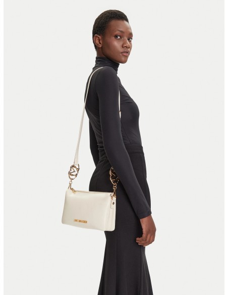 Borsa a tracolla Love Moschino Avorio JC4075PP1NLF0110