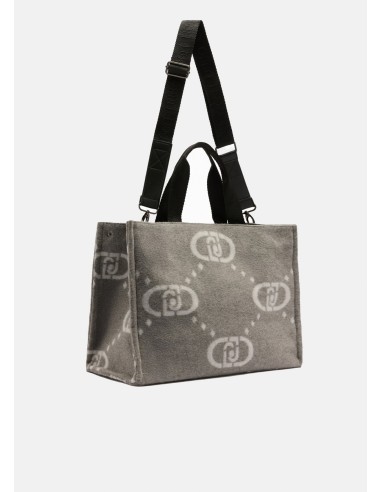 Borsa Shopper con maxi logo Liu.jo 2F5027T2742