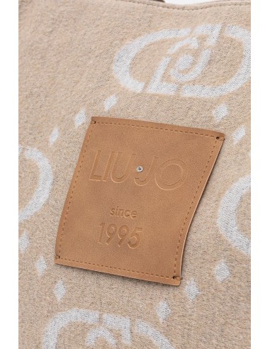 Borsa Shopper con maxi logo Liu.jo 2F5027T2742