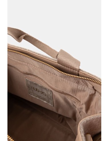 Borsa Shopper con maxi logo Liu.jo 2F5027T2742