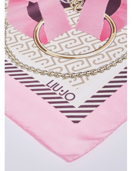 Foulard stampa nastri Liu.jo 2A6055T2745