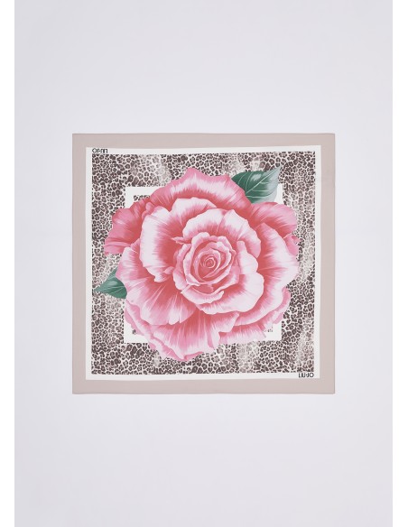 Foulard stampa Rosa Liu.jo 2A6053T2745