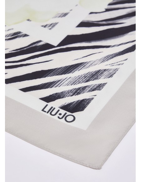 Foulard con stampa fiore naturale Liu.jo 2A6053T2745