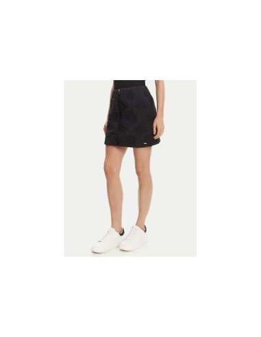 Completo con logo 4G e fiori peony nero Guess...