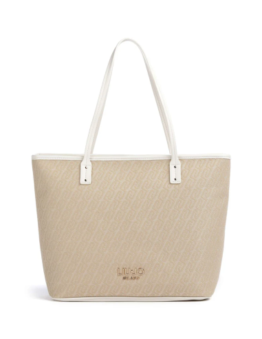 Borsa Shopper monogram in tessuto Liu.jo...