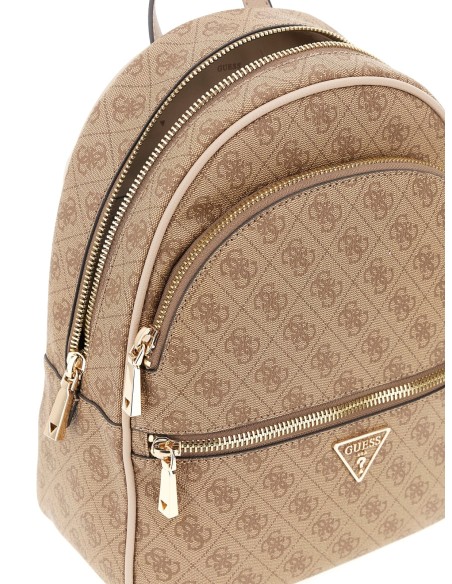 Zaino Manhattan con logo 4G latte Guess SG711833