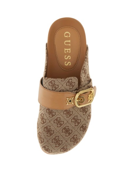 Sabot Galavanta logo 4G latte Guess FLPGALFAL06