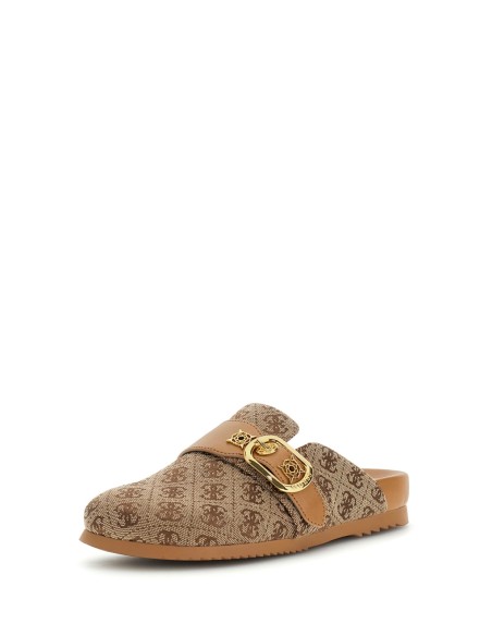 Sabot Galavanta logo 4G latte Guess FLPGALFAL06