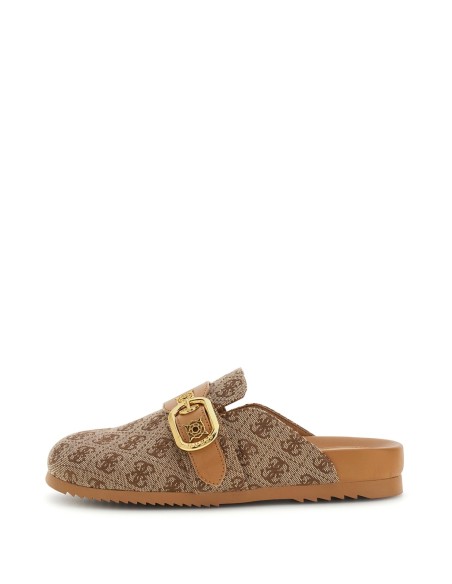 Sabot Galavanta logo 4G latte Guess FLPGALFAL06