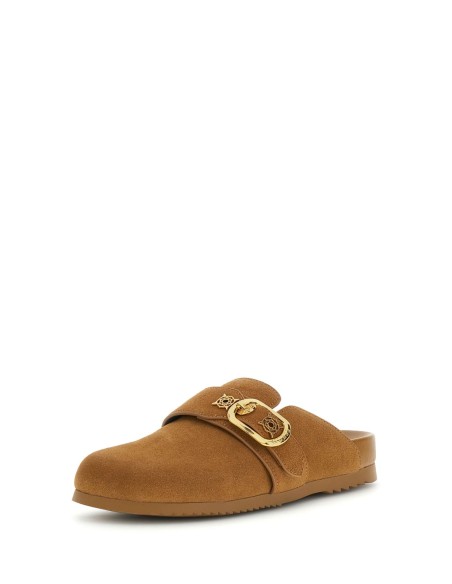 Sabot in Suede Galavanta Marrone Guess FLPGALESU06