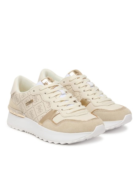 Sneakers Vinsa5 beige Guess FLPVN5FAL12